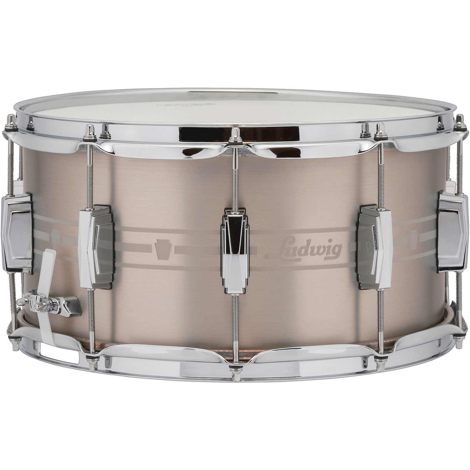 Ludwig Heirloom Stainless Steel Snare Drum 14 x 7 in. Musician's Friend