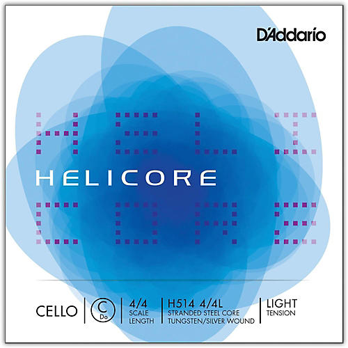 D'Addario Helicore Series Cello C String 4/4 Size Light