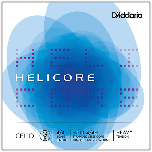D'Addario Helicore Series Cello G String 4/4 Size Heavy