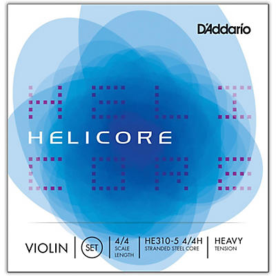 D'Addario Helicore Series Violin 5-String Set