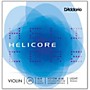 D'Addario Helicore Violin Set Strings 4/4 Size Light Wound E