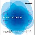D'Addario Helicore Violin Set Strings 4/4 Size Light Wound E4/4 Size Light