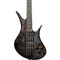 Legator Helio 4 string Bass Super Shred Series Electric Guitar Magenta BurlBlack Burl