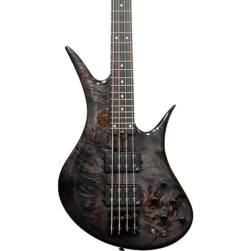 Legator Helio 4 string Bass Super Shred Series Electric Guitar Condition 2 - Blemished Black Burl 197881393786