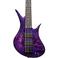 Legator Helio 5 String Bass Super Shred Series Electric Guitar Magenta BurlMagenta Burl