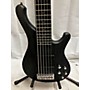 Used Legator Helio 6 Bass Electric Bass Guitar Transparent Black Stain