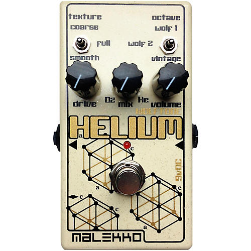 Helium MKII Distortion Guitar Effects Pedal