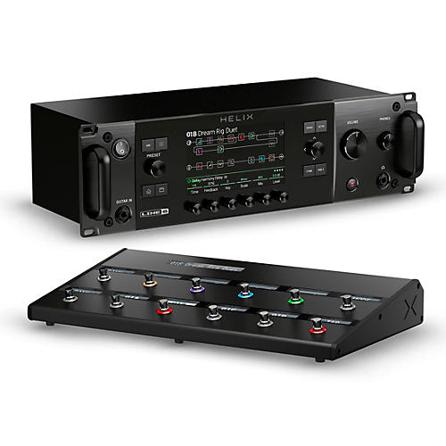 Line 6 Helix Rack Rackmountable Multi-Effects Processor With Foot Controller