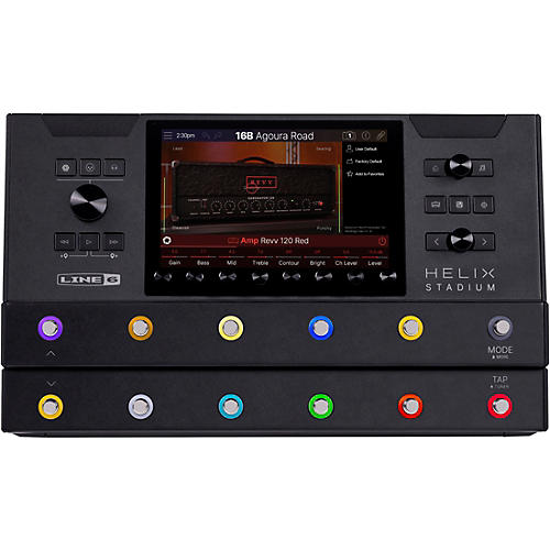 Line 6 Helix Stadium Floor Multi-Effects Guitar Processor Black