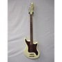 Used Schecter Guitar Research Hellcat VI Baritone Solid Body Electric Guitar Vintage White