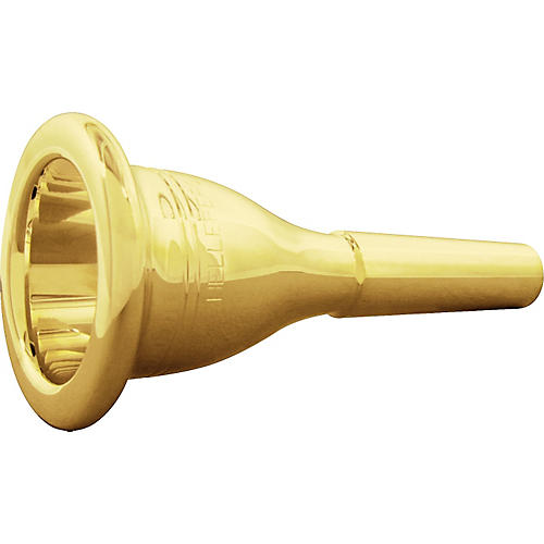 Conn Helleberg Series Tuba Mouthpiece in Gold Standard Helleberg 120 Gold Plated