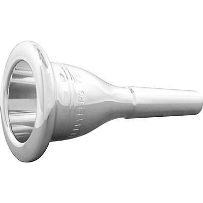 Conn Helleberg Series Tuba Mouthpiece in Silver