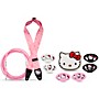 Fender Hello Kitty Poly Guitar Strap, Cable and Pick Tin Guitar Accessories Bundle