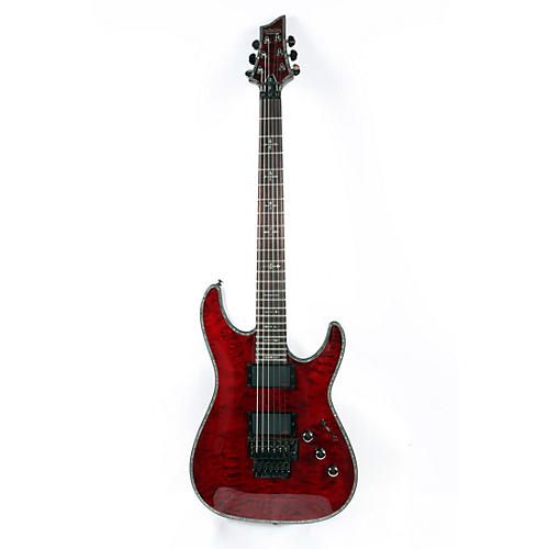 Schecter Guitar Research Hellraiser C-1 FR Electric Guitar Condition 3 - Scratch and Dent Black Cherry 197881116644