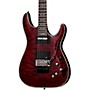 Schecter Guitar Research Hellraiser C-1 With Floyd Rose Sustainiac Electric Guitar Black Cherry