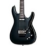 Schecter Guitar Research Hellraiser C-1 with Floyd Rose Sustainiac Electric Guitar Black