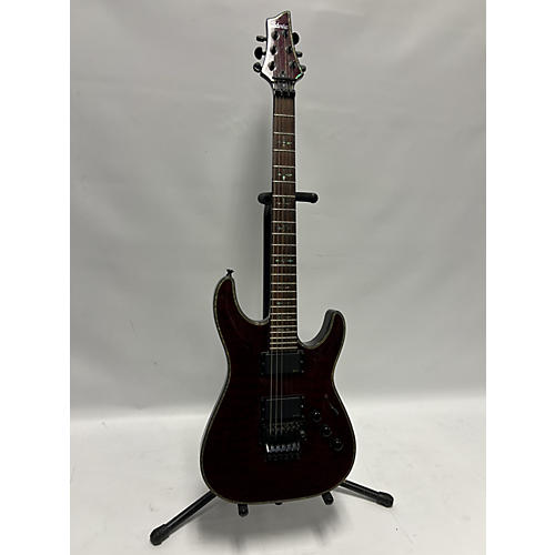 Schecter Guitar Research Hellraiser C1 Floyd Rose Solid Body Electric Guitar Red