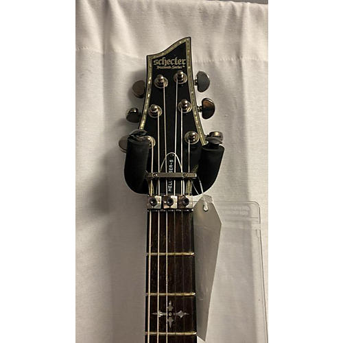 Schecter Guitar Research Hellraiser C1 Floyd Rose Sustaniac Solid Body Electric Guitar Black