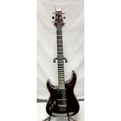 Schecter Guitar Research Hellraiser C1 Left Handed Electric Guitar Cherry