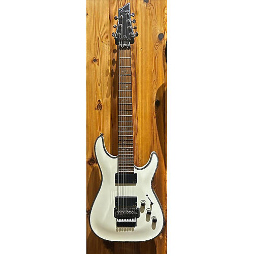 Schecter Guitar Research Hellraiser C7 Floyd Rose Solid Body Electric Guitar White