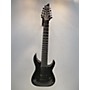 Used Schecter Guitar Research Hellraiser C8 Hybrid Solid Body Electric Guitar Transparent Black Burst