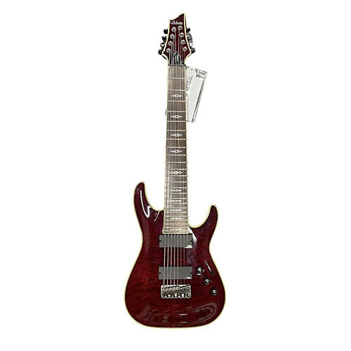 Schecter Guitar Research Hellraiser C8 Special 8 String Solid Body Electric Guitar Black Cherry