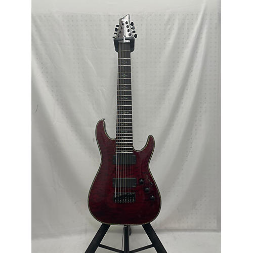 Schecter Guitar Research Hellraiser C8 Special 8 String Solid Body Electric Guitar Red
