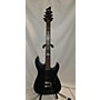 Used Schecter Guitar Research Hellraiser Deluxe Floyd Rose Solid Body Electric Guitar Midnight Sparkle