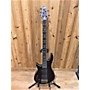 Used Schecter Guitar Research Hellraiser EXTREME 5 String LEFT HAND Electric Bass Guitar Crimson Red Trans