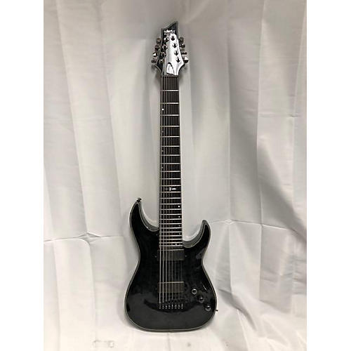 Schecter Guitar Research Hellraiser Hybrid C-8 Solid Body Electric Guitar Trans Black Burst