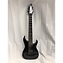 Used Schecter Guitar Research Hellraiser Hybrid C-8 Solid Body Electric Guitar Trans Black Burst
