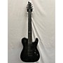 Used Schecter Guitar Research Hellraiser Hybrid PT7 Acoustic Guitar Black
