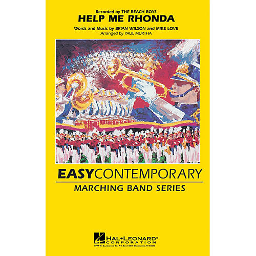 Hal Leonard Help Me Rhonda Marching Band Level 2-3 by The Beach Boys Arranged by Paul Murtha