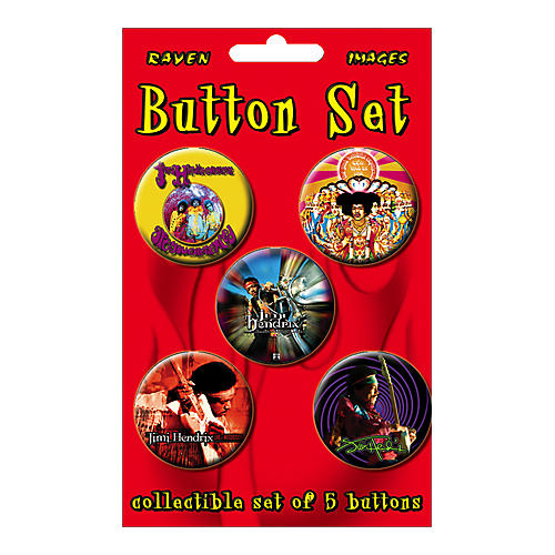 Hendrix 5-Piece Button Set