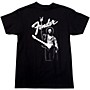 Fender Hendrix Peace Monochrome T-Shirt Black Medium