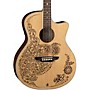 Luna Henna Oasis Select Spruce Acoustic-Electric Guitar Natural