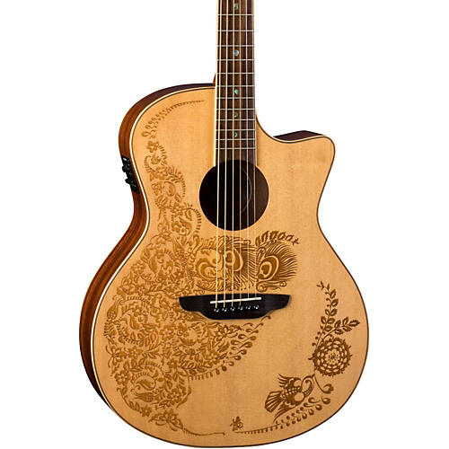 Henna Oasis Spruce Acoustic Electric Guitar