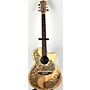 Used Luna Henna Paradise Acoustic Electric Guitar Natural