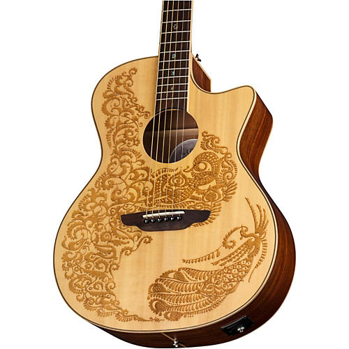 Henna Paradise Spruce Acoustic-Electric Guitar