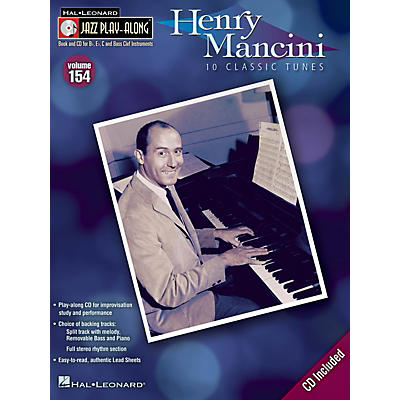 Hal Leonard Henry Mancini (Jazz Play-Along Volume 154) Jazz Play Along Series Softcover with CD