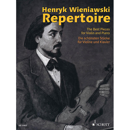 Schott Henryk Wieniawski Repertoire - The Best Pieces for Violin and Piano String Series Softcover