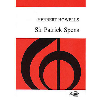 Music Sales Herbert Howells: Sir Patrick Spens Op.23 Music Sales America Series