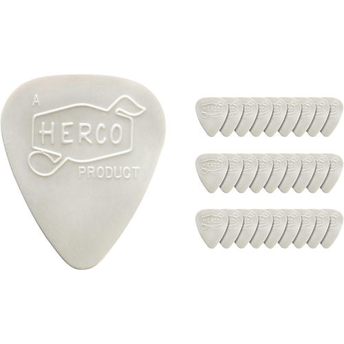 Herco Vintage 66' Extra Light Picks White (36-Pack)