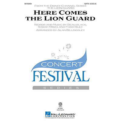 Hal Leonard Here Comes the Lion Guard SATB by Beau Black arranged by Alan Billingsley