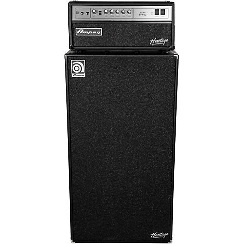 Ampeg Heritage SVT-CL 300W Tube Bass Amp Head with 8x10 800W Bass Speaker Cab