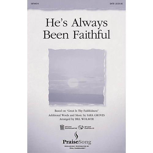 He's Always Been Faithful IPAKO Arranged by Bill Wolaver