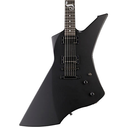 ESP Hetfield Snakebyte Electric Guitar Black Satin