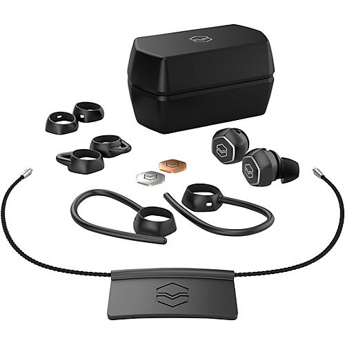 V-MODA Hexamove Pro True Wireless Earbuds Condition 1 - Mint Black