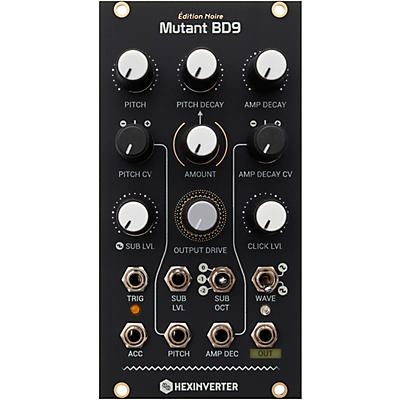 Erica Synths Hexinverter Mutant BD9 Bass Drum Eurorack Module