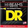 DR Strings Hi-Beam SMR5-45 5-String Short Scale Electric Bass Strings (45-125)